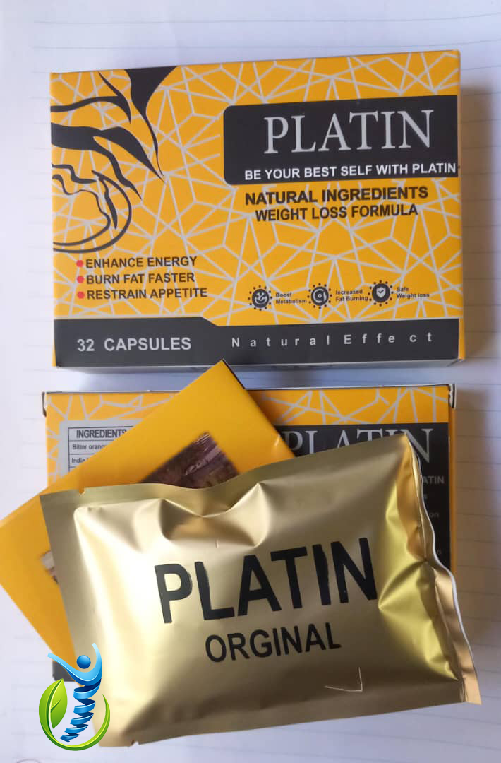 بسته طلایی قرص لاغری PLATIN اسپانیا