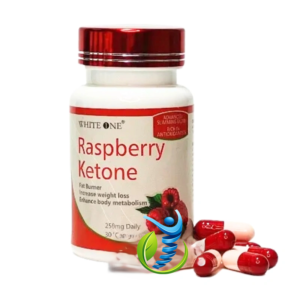 بسته طلایی قرص لاغری تمشک Raspberry Ketone اصل ۳۰ عددی